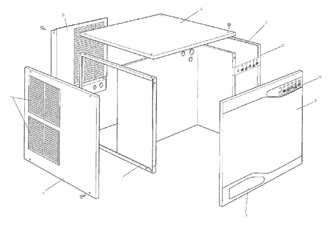 Scotsman MV1000 - Cabinet Assy