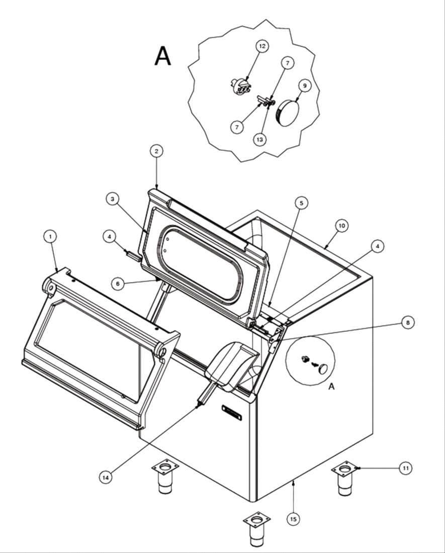 Scotsman SB393 - Storage Bin