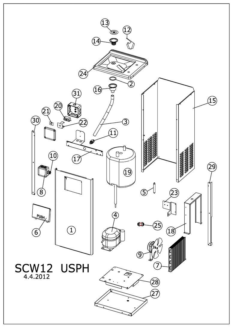 Scotsman SW12 - Water Coolers